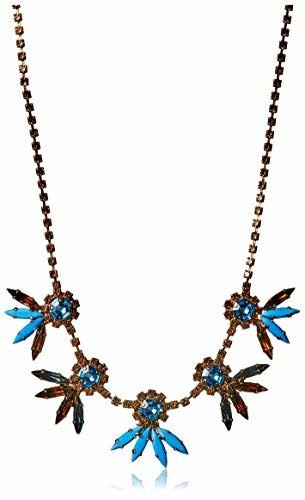 Tova Antique Gold Gentle Petal Necklace
