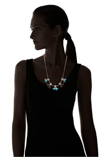 Tova Antique Gold Gentle Petal Necklace