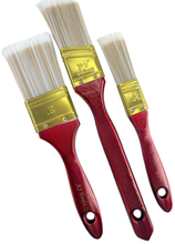 Load image into Gallery viewer, 3 Piece Heavy Duty Paint Brush Set - AJ Tools Professional Series 2&quot;,1.5&quot; &amp; 1&quot;
