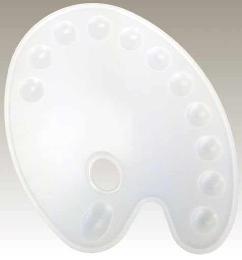 Artist Palette - Professional 12 Section Tray for Dividing Mixing Blending Paint