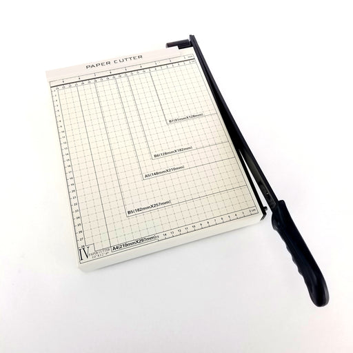 A4 Guillotine Paper Cutter with Metal Base, (12