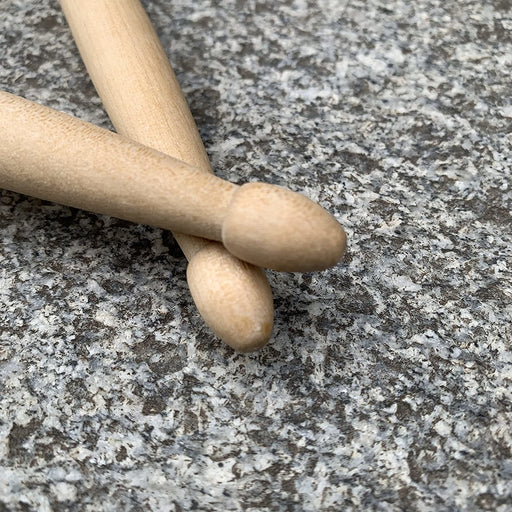 Zenison - 12 PAIRS - 7A NYLON TIP NATURAL MAPLE WOOD DRUMSTICKS