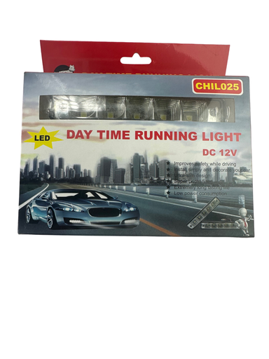 White Dog Brand LED Daytime RUNNING LIGHT 5 BULB DC 12V