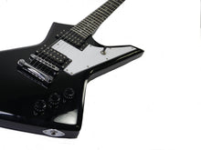 Load image into Gallery viewer, Electric Guitar Full Size Right Handed Rock Style 6-String Gloss Black
