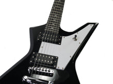 Load image into Gallery viewer, Electric Guitar Full Size Right Handed Rock Style 6-String Gloss Black
