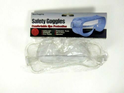 Buffalo Tools ESG1 Non-Fogging Safety Goggles - Clear - New