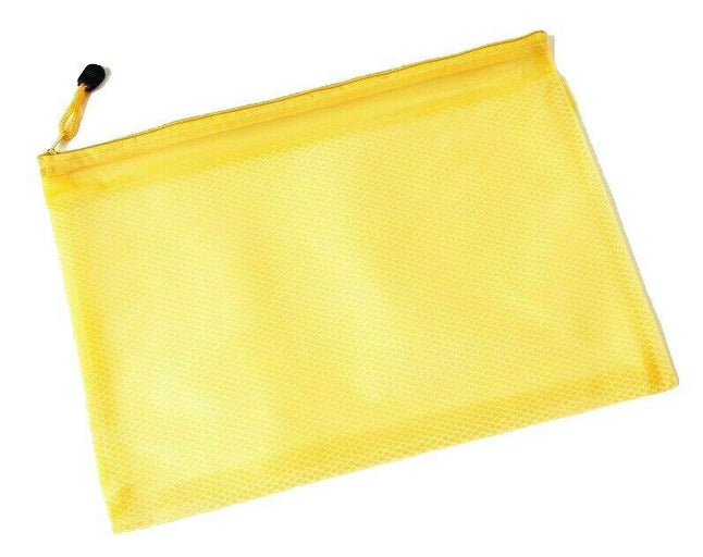 3 Pieces - Uxcell Plastic Grid Paper File Bags 11.4