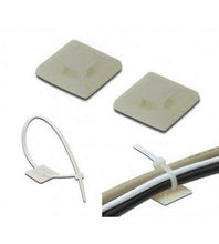 Load image into Gallery viewer, Startech HC102 Self-Adhesive Tie Mounts - Package Of 100 Mounts - New
