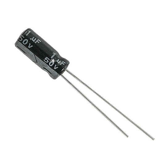 Uxcell 100 Pieces 1uF 50V 5 x 11 mm Radial Aluminum Electrolytic Capacitors