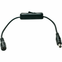 Load image into Gallery viewer, Uxcell DC Power Switch Extension Cable 5.5mm x 2.1mm Male Female Barrel , 30mm
