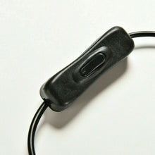 Load image into Gallery viewer, Uxcell DC Power Switch Extension Cable 5.5mm x 2.1mm Male Female Barrel , 30mm
