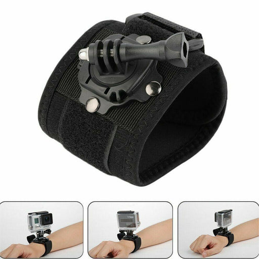 360 Degree Rotation Wrist Strap for GoPro Accessories Hero 3,4,5,6,7,8,9 Session