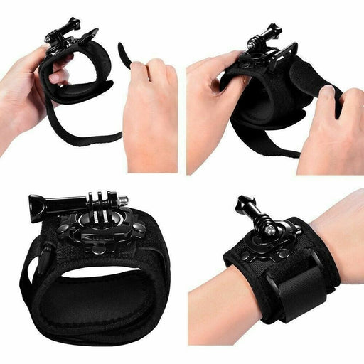 360 Degree Rotation Wrist Strap for GoPro Accessories Hero 3,4,5,6,7,8,9 Session