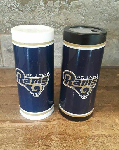 NFL Los Angeles Rams Salt & Pepper Shaker Set, Good Luck Salt For Game Day - New