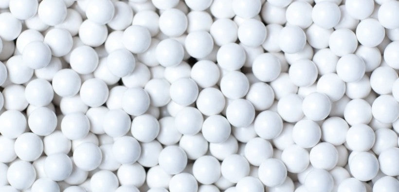 200 Pcs - 6mm AIRSOFT PELLETS 0.12 gram - KWC Plastic BBs - WHITE