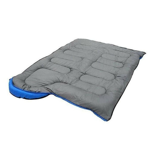 Lot of 10 Mummy Sleeping Bags - 7' Thick Comfortable Camping Backpacking Sleep Sacks - BLUE