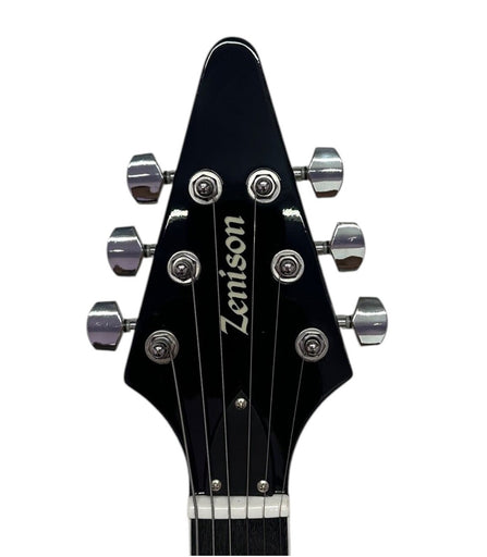 Electric Guitar 6 String Solid Wood Body Bolt on Neck Gunmetal Gray Metallic