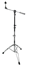 Load image into Gallery viewer, Zenison Cymbal Boom Stand Chrome Heavy Duty Adjustable Double Braced Anti Skid
