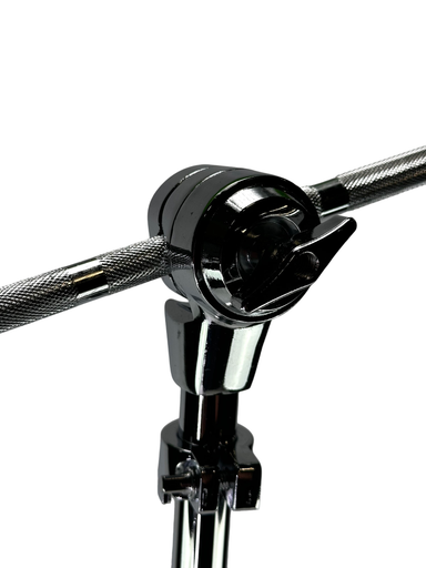 Zenison Cymbal Boom Stand Chrome Heavy Duty Adjustable Double Braced Anti Skid