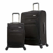 Load image into Gallery viewer, Samsonite Epsilon NXT 2-Piece Softside Luggage Durable Lightweight Suitcases Blk
