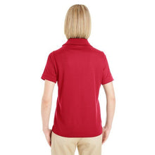 Load image into Gallery viewer, Core 365 Women&#39;s Textured Polo, Antimicrobial Moisture Wicking UV Protection
