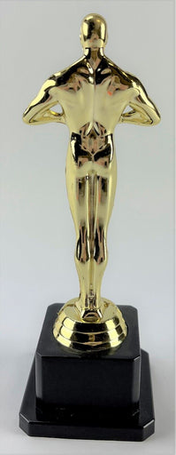 Gold Award Statue Trophy Blank Multipurpose Multi-Use Award for Contests/Sports