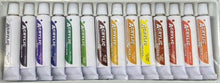 Load image into Gallery viewer, Lot of Sixty - 14 Color Acrylic Paint 12ml Tubes Artist Rainbow Paint Pigments
