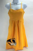 Load image into Gallery viewer, Missouri Mizzou Tigers NCAA Adjustable Spaghetti Strap Dress
