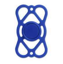 Load image into Gallery viewer, Lot of 100 - Universal Fit Silicone Phone Protector Ring Holders for Resale - Blue
