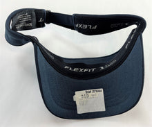 Load image into Gallery viewer, Lids Sun Visor - 110 Mini Pique Adjustable Adult Comfort Flex-Fit Visor Cap Navy
