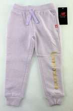 Load image into Gallery viewer, Girls New Balance Drawstring Fleece Lined Joggers, Pockets &amp; Logo,  3T, 4T
