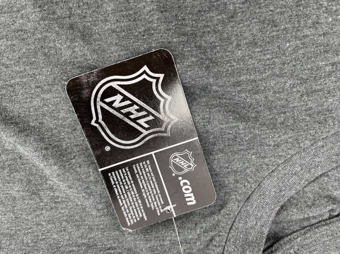 NHL Vancouver Canucks Hockey Men's Licensed Screen Print Tee, Grey, Big & Tall