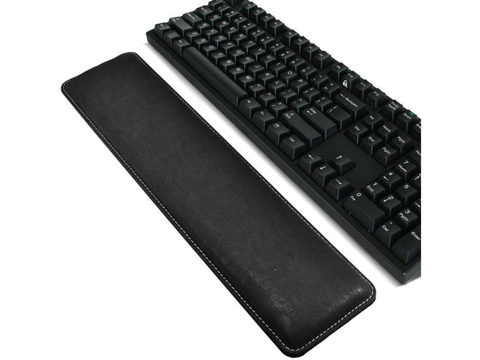Keyboard Wrist Rest Ergonomic Soft PU Leather Wrist Support, Memory Foam, Black
