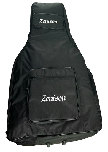 Zenison DOUBLE NECK Electric Guitar PADDED GIG BAG Shoulder Straps 42