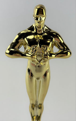Gold Award Statue Trophy Blank Multipurpose Multi-Use Award for Contests/Sports