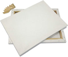 Load image into Gallery viewer, Lot of 40 Artist Canvases - 9x12&quot; Pre-Stretched Cotton Duck Double Acrylic Gesso
