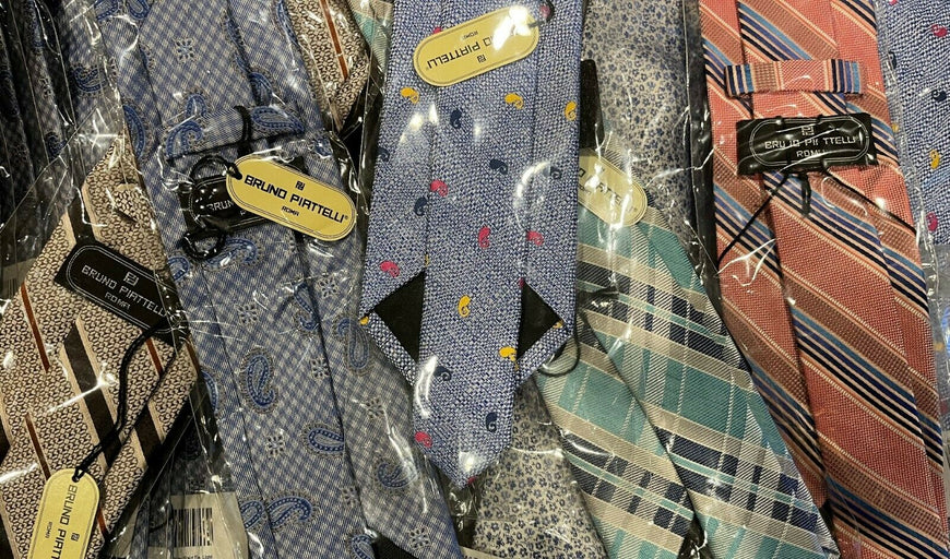 Bruno Piatelli Men's Classic Narrow Ties, Multiple Colors and Designs