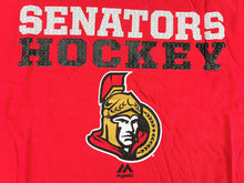 Load image into Gallery viewer, NHL Ottawa Senators Hockey Men&#39;s Licensed Screen Print T-Shirt, Red, Big &amp; Tall
