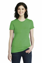 Load image into Gallery viewer, Women&#39;s Classic Short Sleeve T-Shirt by American Apparel, Tea Grass Green - New
