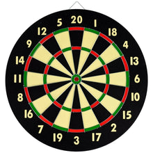 Load image into Gallery viewer, Lot of 12 DART BOARDS SETS - Wholesale 16.5&quot; Dartboards with 6 Darts per Board
