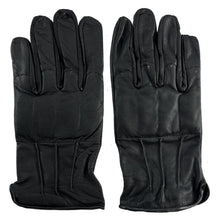 Load image into Gallery viewer, SAP Defensive Gloves Full Finger 8oz Steel Shot Sewn in Knuckles, Leather, XL

