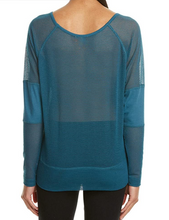 Load image into Gallery viewer, Soybu Alma Dolman Shirt, Power Mesh Piecing with Soft Stretch Modal
