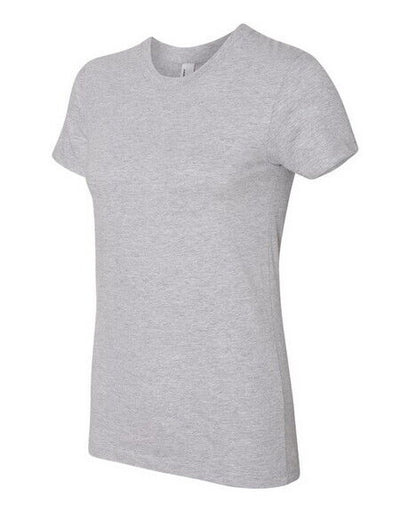 Women's Classic Short Sleeve T-Shirt by American Apparel, Heather Grey - New