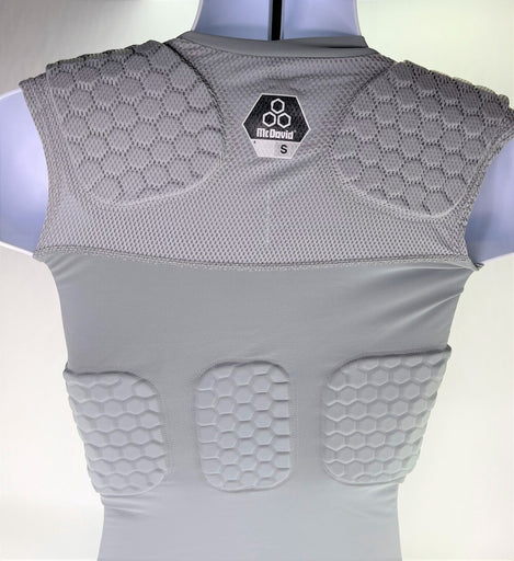 McDavid Football 7870T Men's HexPad 5-Pad Sleeveless Body Shirt Protective Top