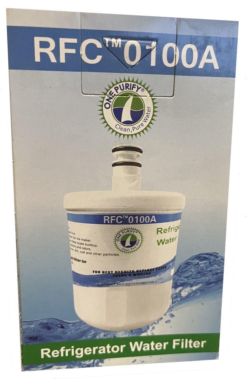 Onepurify Rfc 0100a Refrigerator Water Filter for Certain Lg And Kenmore Units