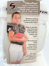 Load image into Gallery viewer, Youth Football Girdle Stromgren 5 Pad Protection Compression FlexPad Shorts
