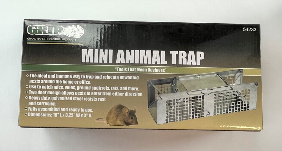 Small Animal Trap Mini Rodent Trap Chipmunks Squirrels Rats Voles Pest Control