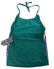 Load image into Gallery viewer, 2 Piece Sea Urchin Swimsuit Tankini Set Aqua Mermaid by Cat &amp; Jack - Large &amp; XL
