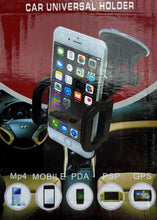 Load image into Gallery viewer, Universal Car Phone Holder, Adjustable Size, 360 Rotating, Quick Release Button
