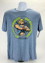Load image into Gallery viewer, Men&#39;s He-Man Masters of the Universe Graphic T-Shirt, Heathered Navy, Small
